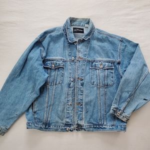 Vintage jean jacket XL